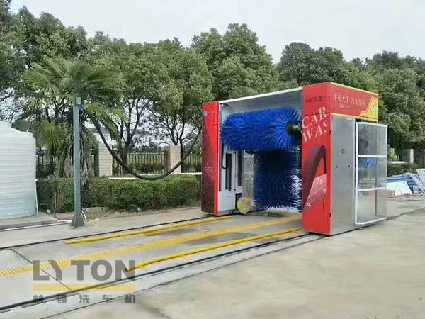 環(huán)保節(jié)水效率高！兩臺林頓龍門往復(fù)式全自動洗車機即將竣工！